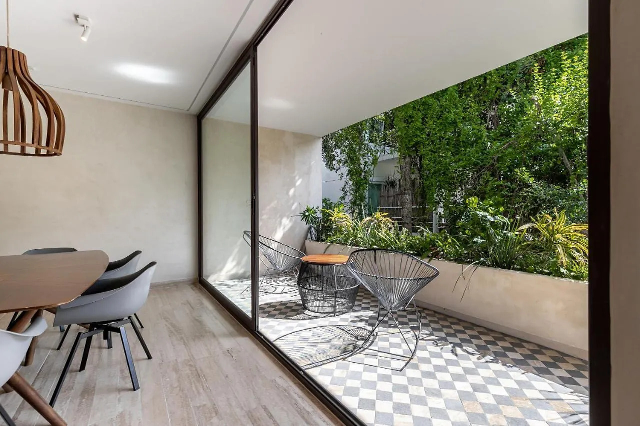 204 Hidden Gem Apartment In The Heart Of Tulum W/ Huge Private Terrace And Pool For 6 Pax