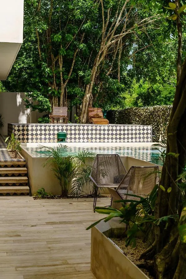 204 Hidden Gem Apartment In The Heart Of Tulum W/ Huge Private Terrace And Pool For 6 Pax Mexico