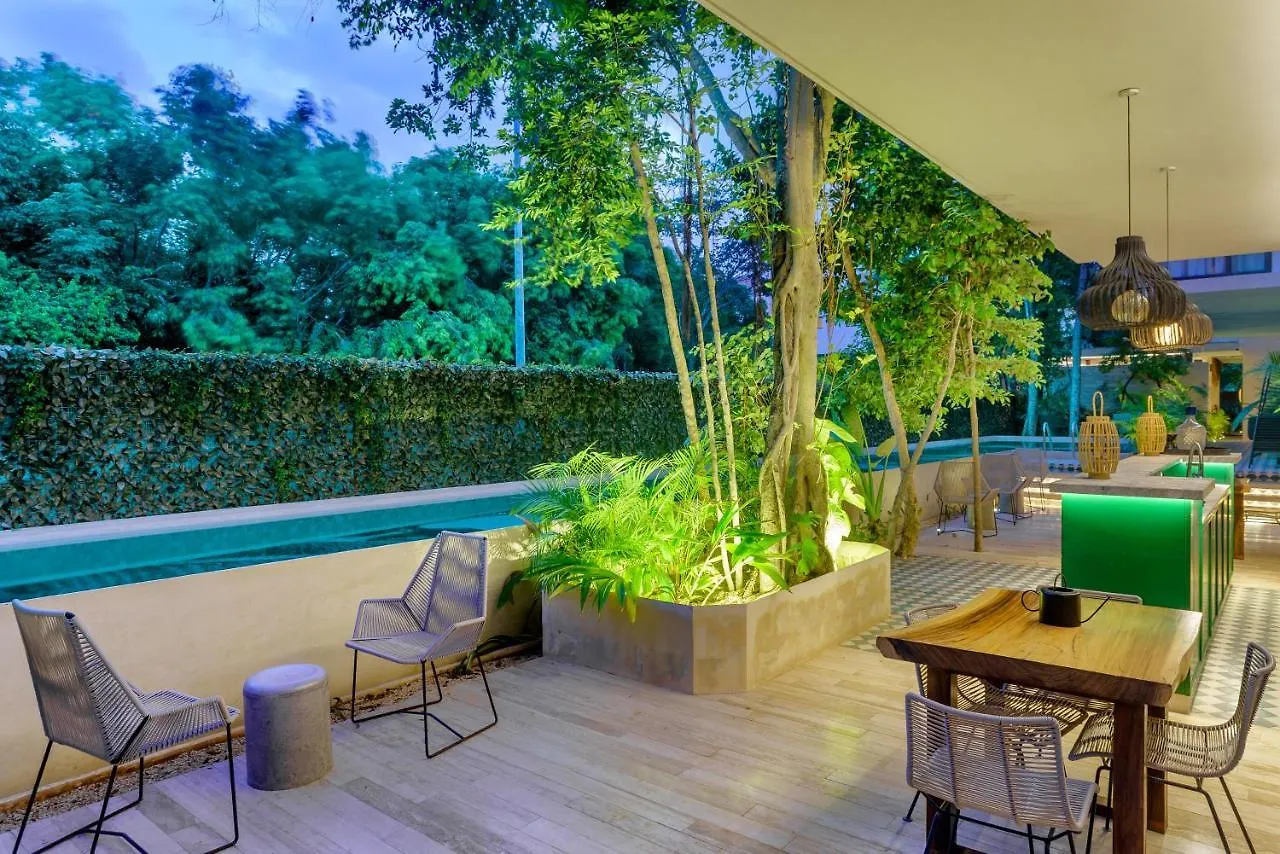 204 Hidden Gem Apartment In The Heart Of Tulum W/ Huge Private Terrace And Pool For 6 Pax
