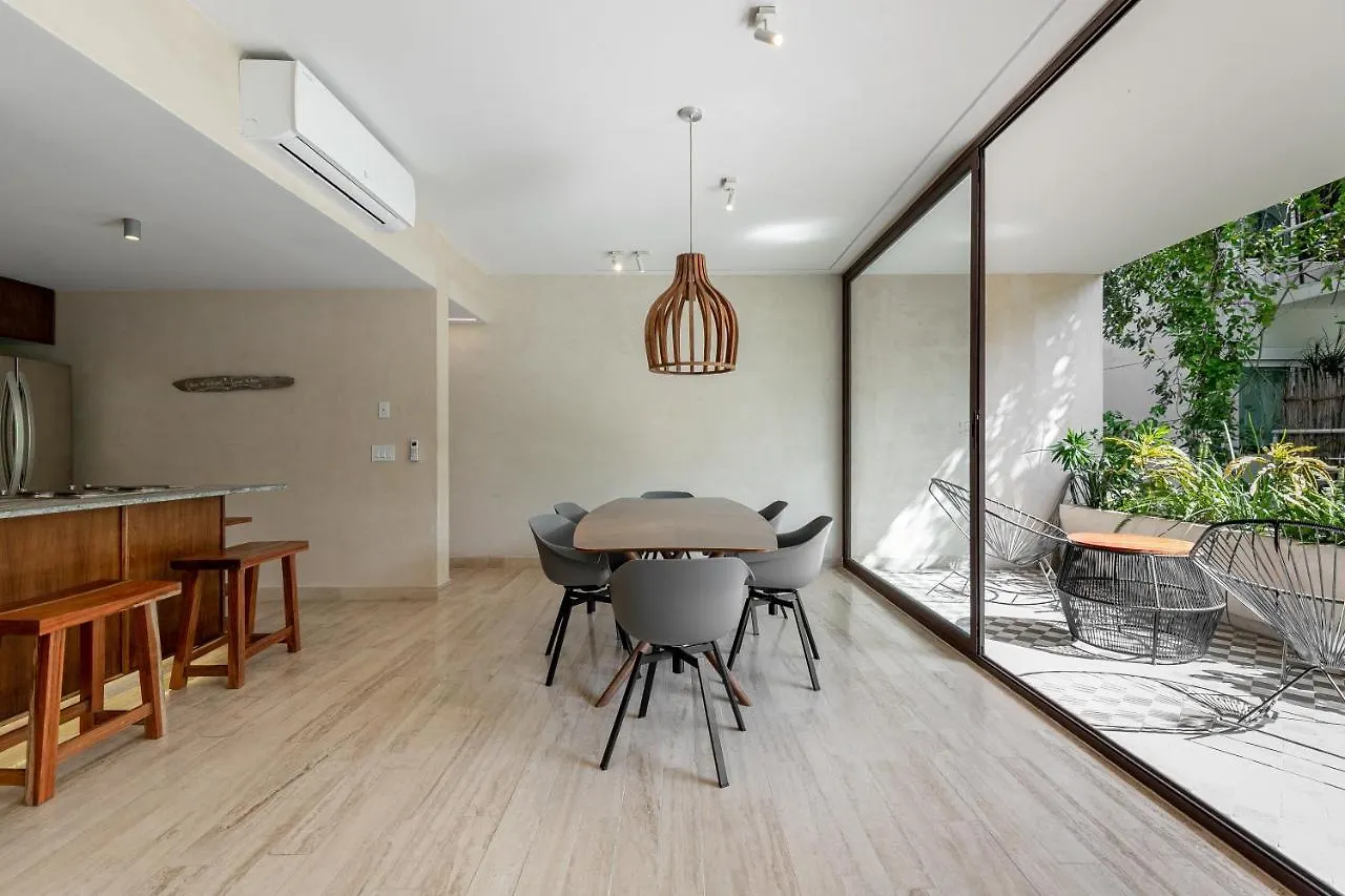 204 Hidden Gem Apartment In The Heart Of Tulum W/ Huge Private Terrace And Pool For 6 Pax Mexico